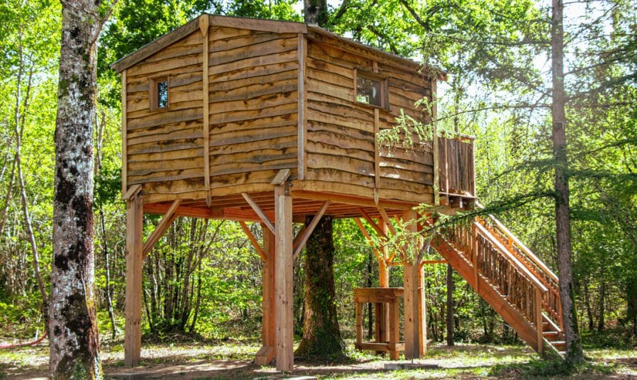 Cabane perchée