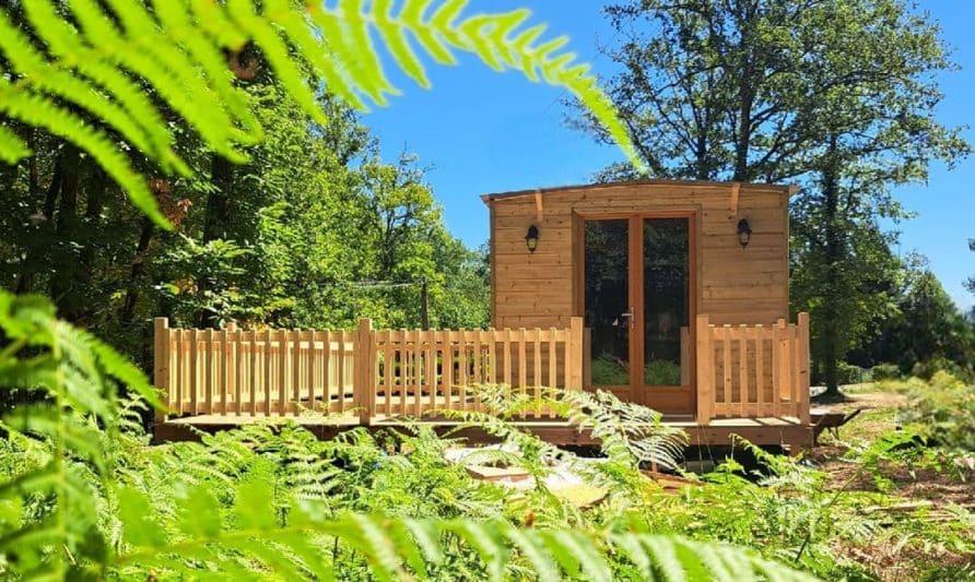 Notre Première Roulotte en Bois Livrée !